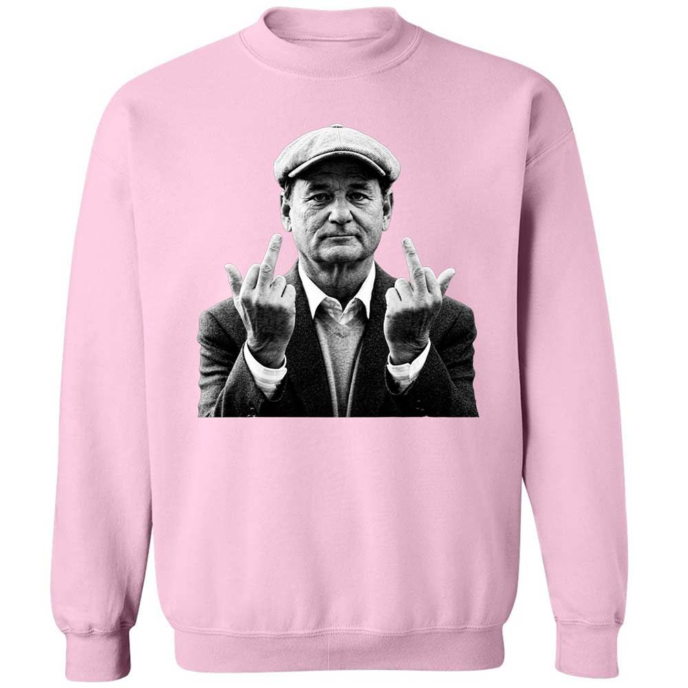 Bill Murray Middle Finger - Light Pink - 19