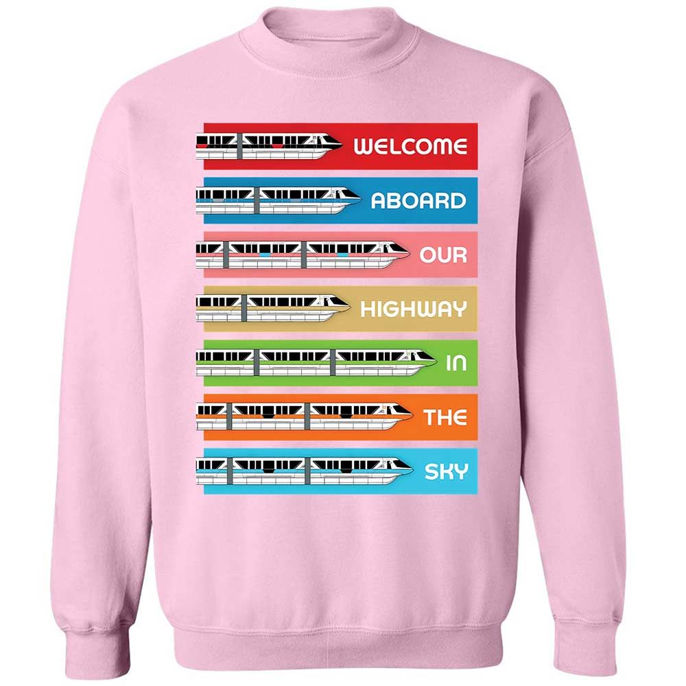 Classic Unisex Sweatshirt - Black - Light Pink - 19