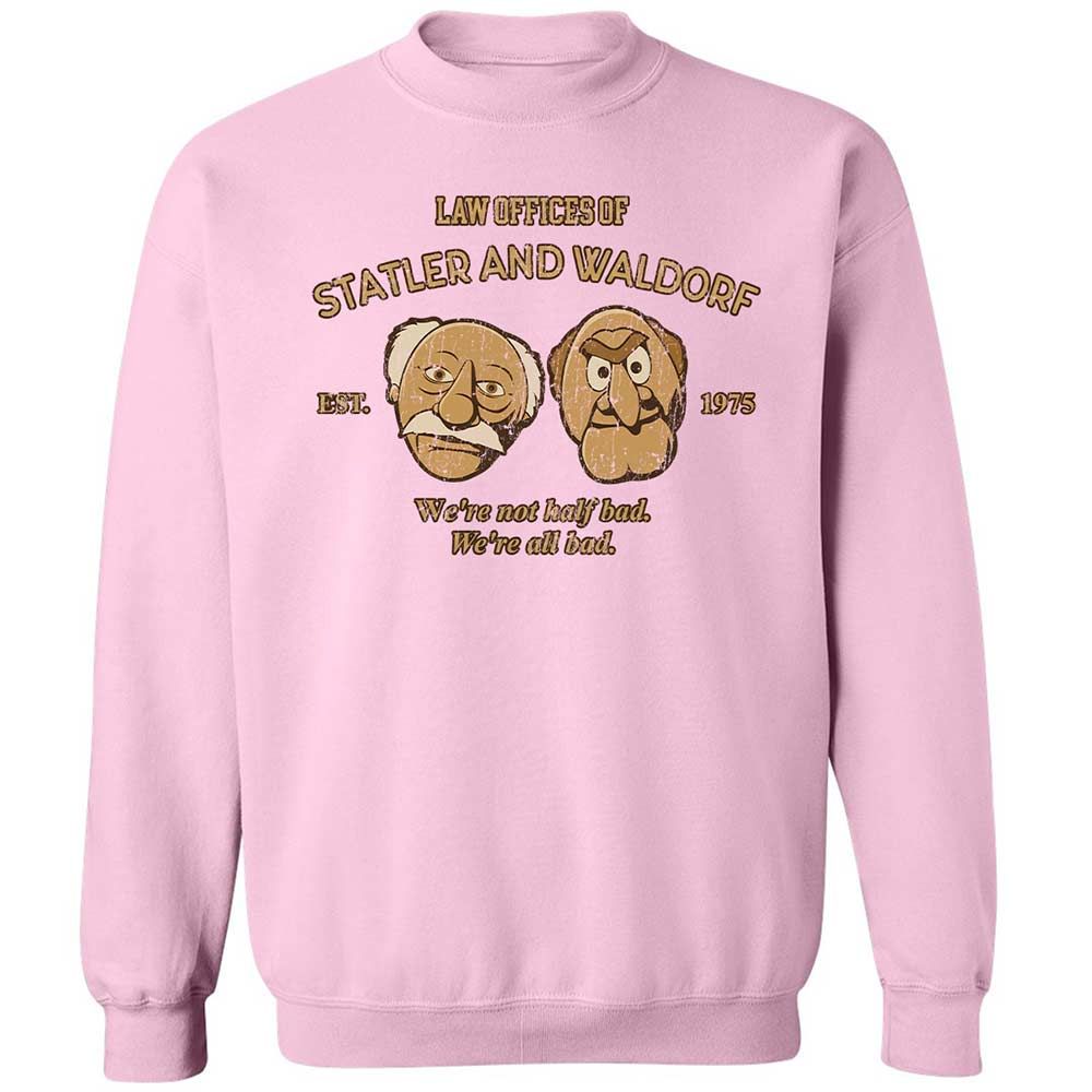Classic Unisex Sweatshirt - CR2PQKPU - Light Pink - 19