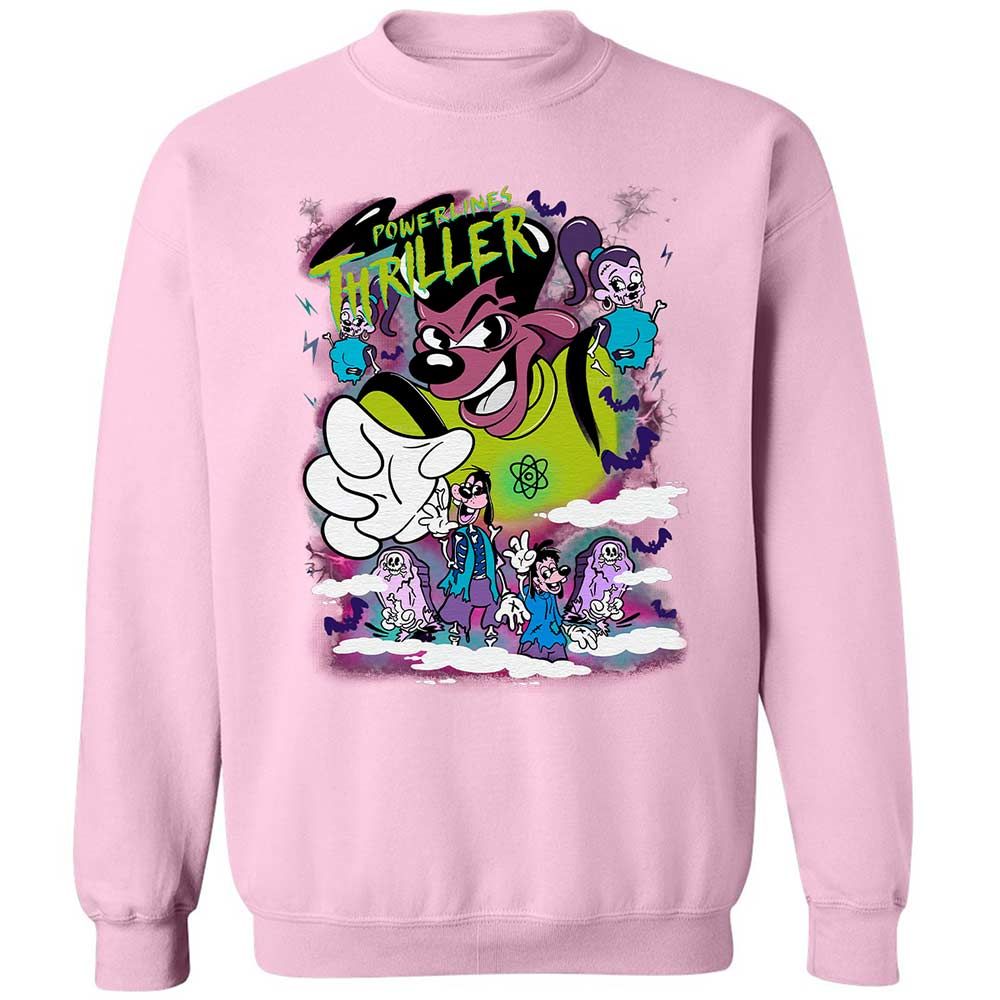 Vintage Pop Cartoon Horror Mashup - Light Pink - 19
