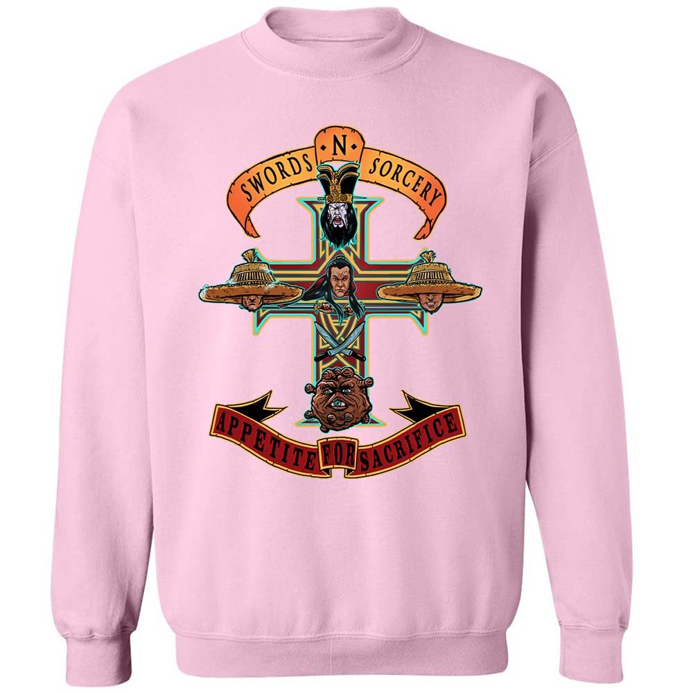 Classic Unisex Sweatshirt - GYSYZPUP - Light Pink - 19