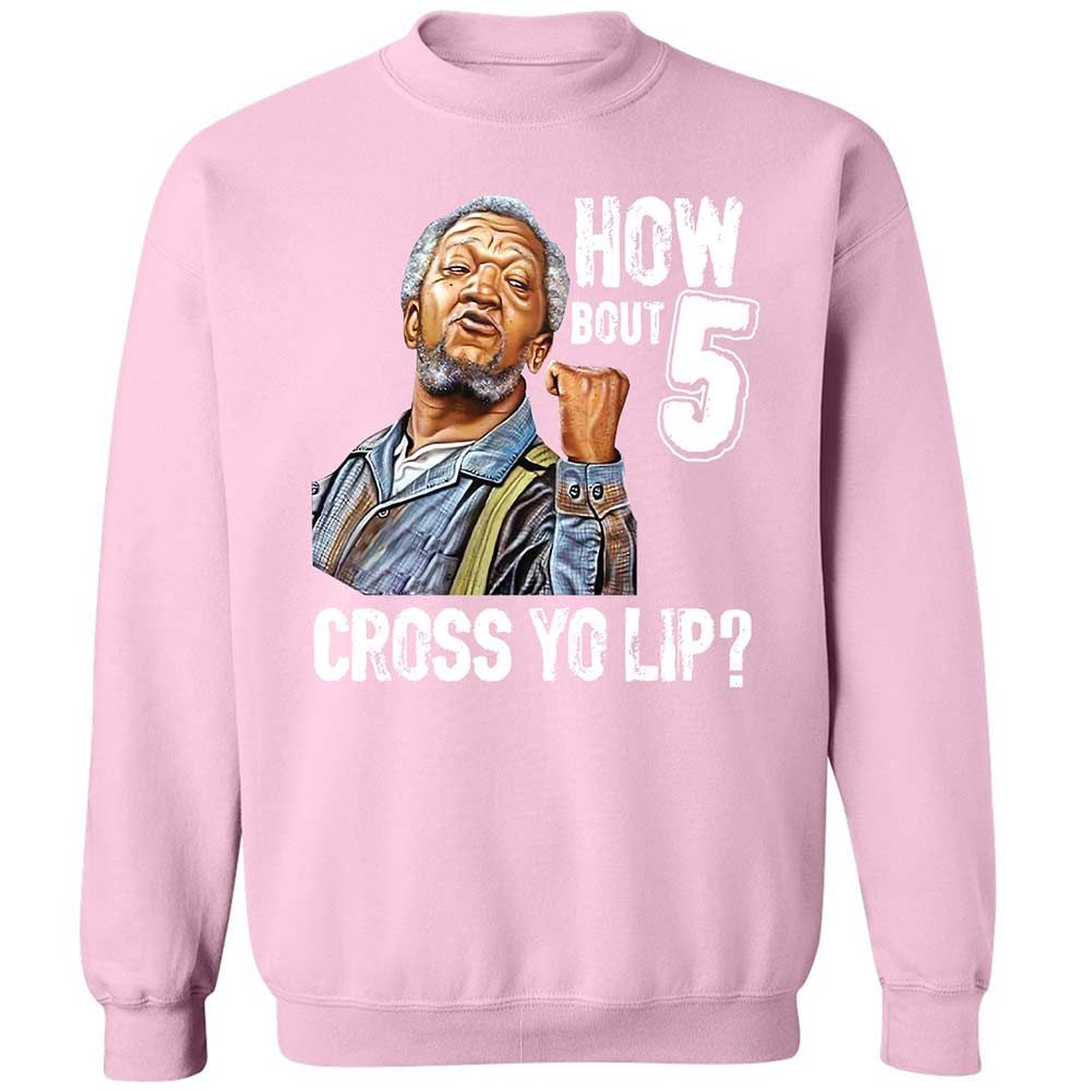 How bout 5 cross yo lip - Light Pink - 19