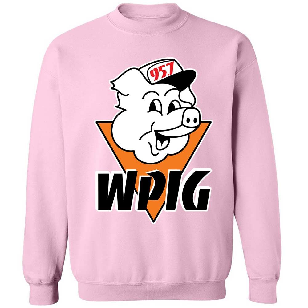 Wpig 95.7 Radio Station - Light Pink - 19
