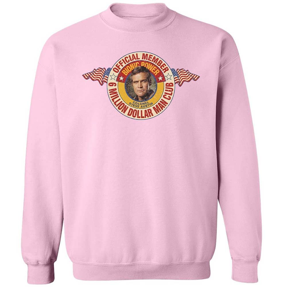 Classic Unisex Sweatshirt - U7CTTN3U - Light Pink - 19