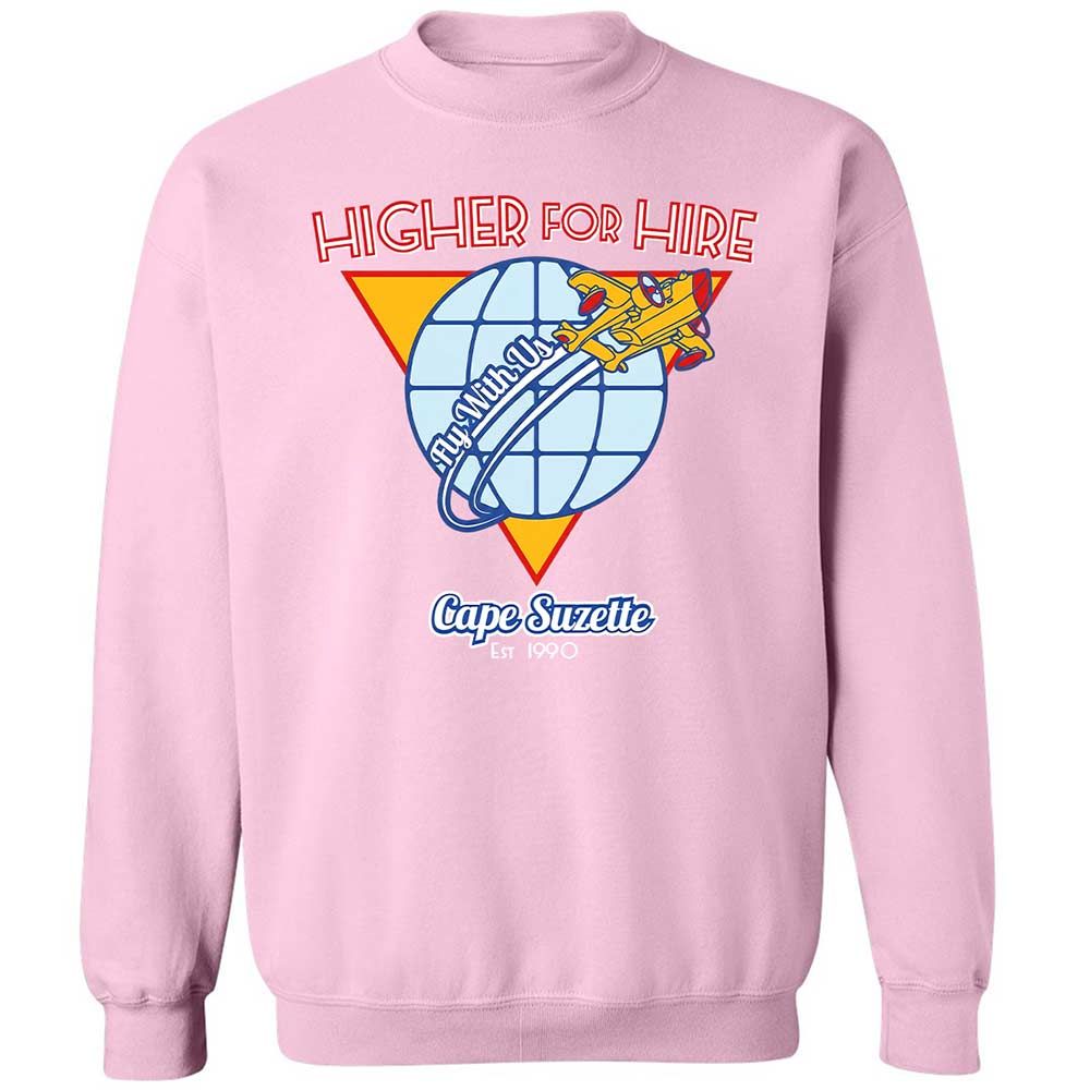 Higher For Hire - Light Pink - 19