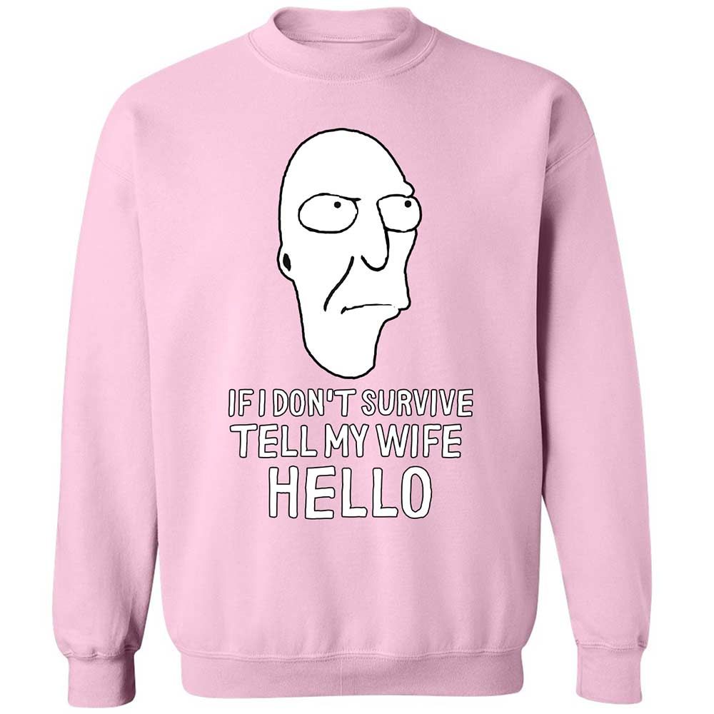 Classic Unisex Sweatshirt - 69ARHAX6 - Light Pink - 19