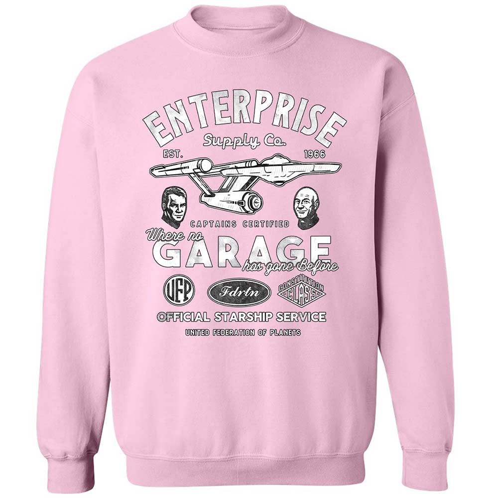 Classic Unisex Sweatshirt - DTLE42SJ - Light Pink - 19