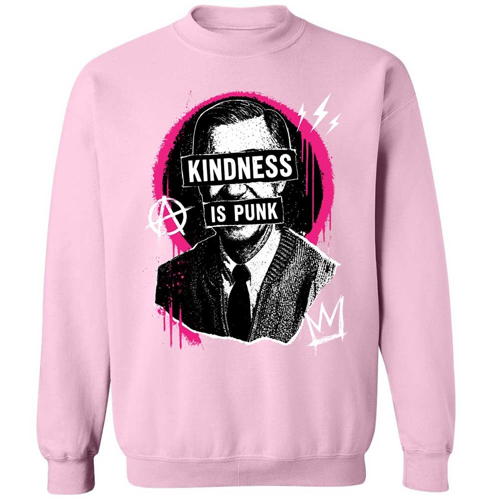 Kindness is Punk - Light Pink - 19