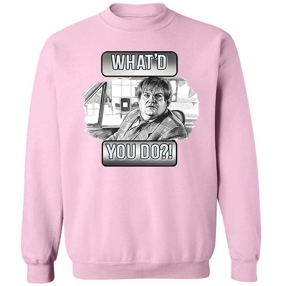 Classic Unisex Sweatshirt - TR5HG98U - Light Pink - 19