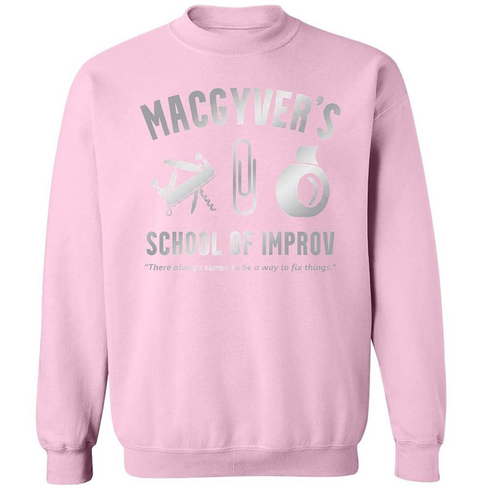 Classic Unisex Sweatshirt - 1WMKJDHV - Light Pink - 19
