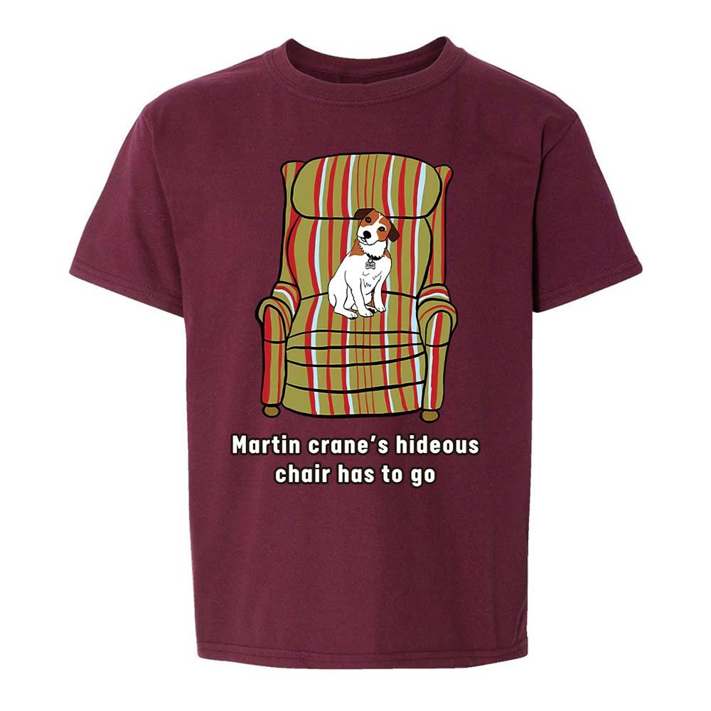 Martin crane hideous chair has to go - Maroon - 19