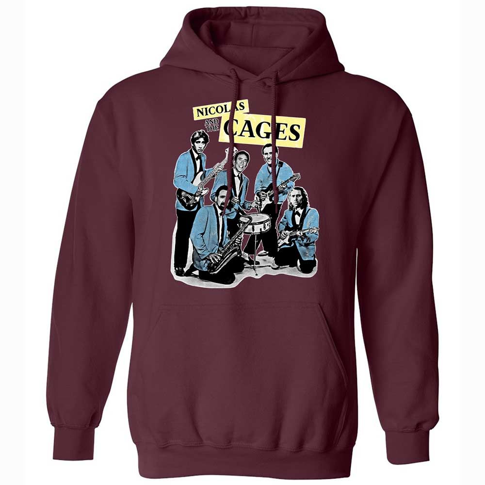 Nicolas and the Cages - Maroon - 19