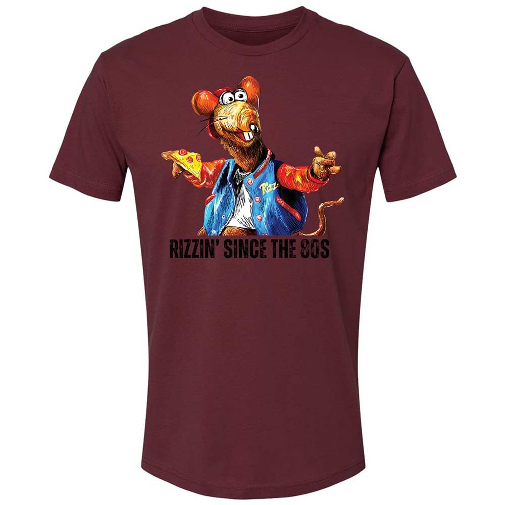 Rizzo the Rat - Maroon - 19