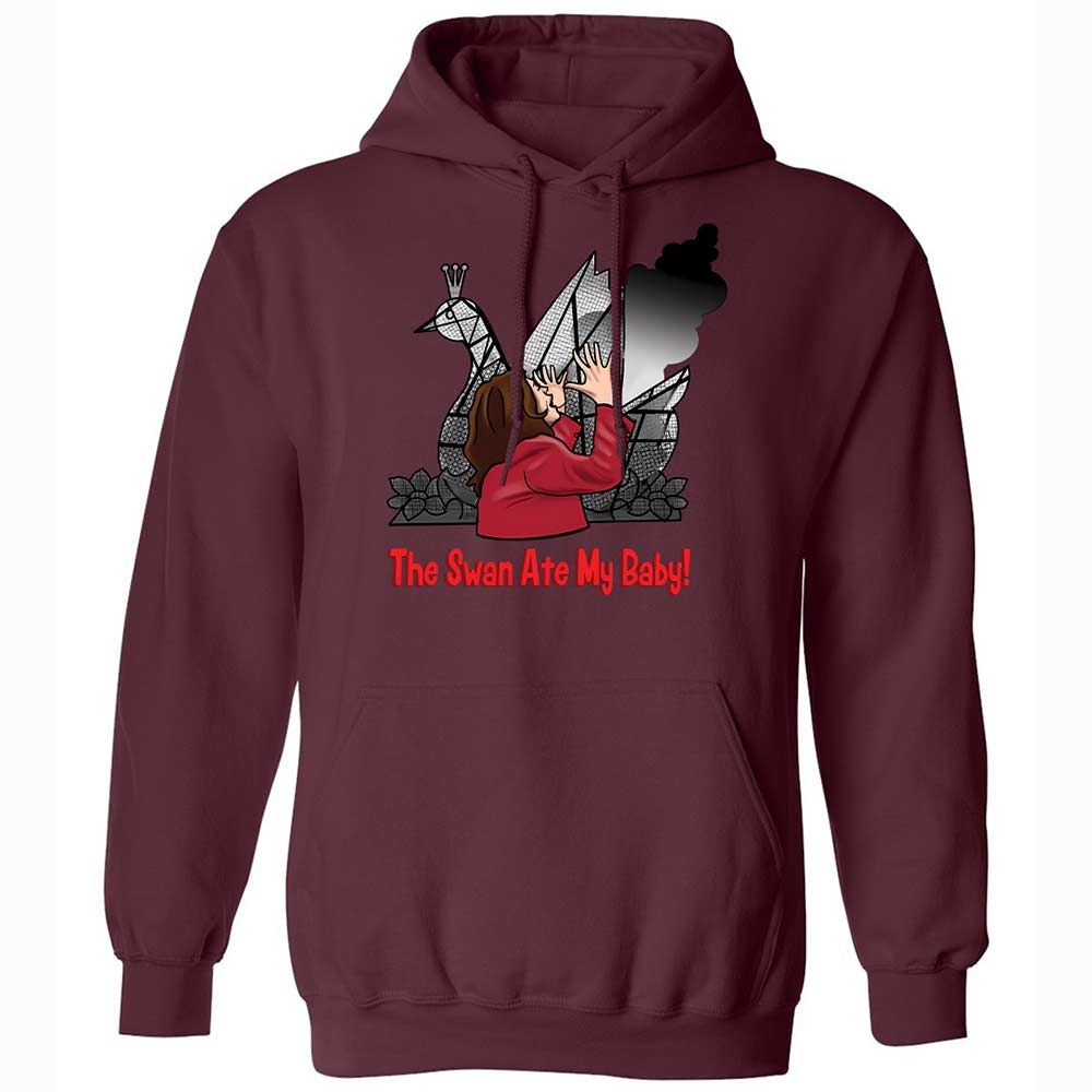 The Swan Ate My Baby - Maroon - 19