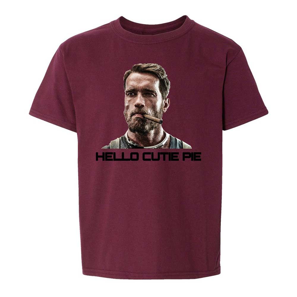 Hello Cutie Pie - Maroon - 19