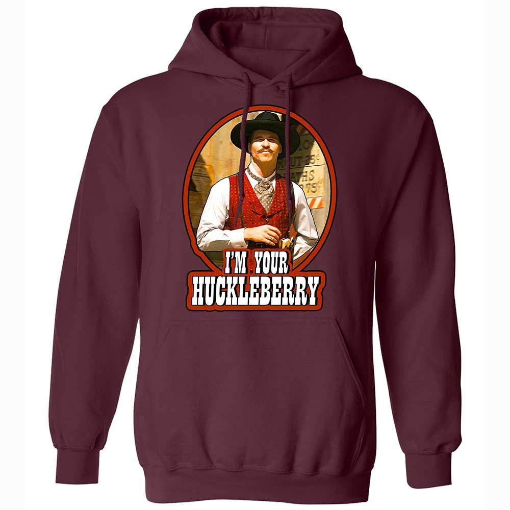 I'm Your Huckleberry - Maroon - 19
