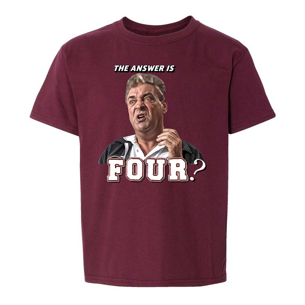 Kids T-Shirt - FCR5PMT5 - Maroon - 19