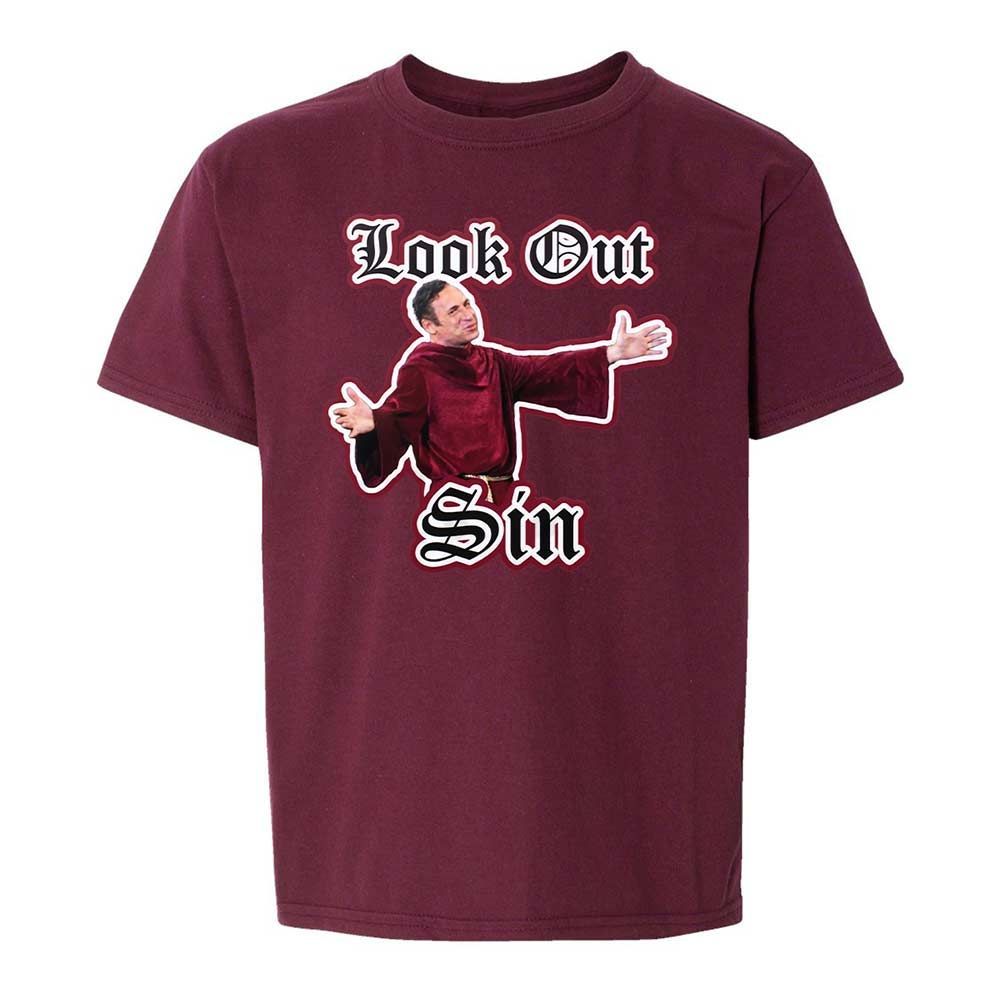 Kids T-Shirt - 1RVLH72X - Maroon - 19