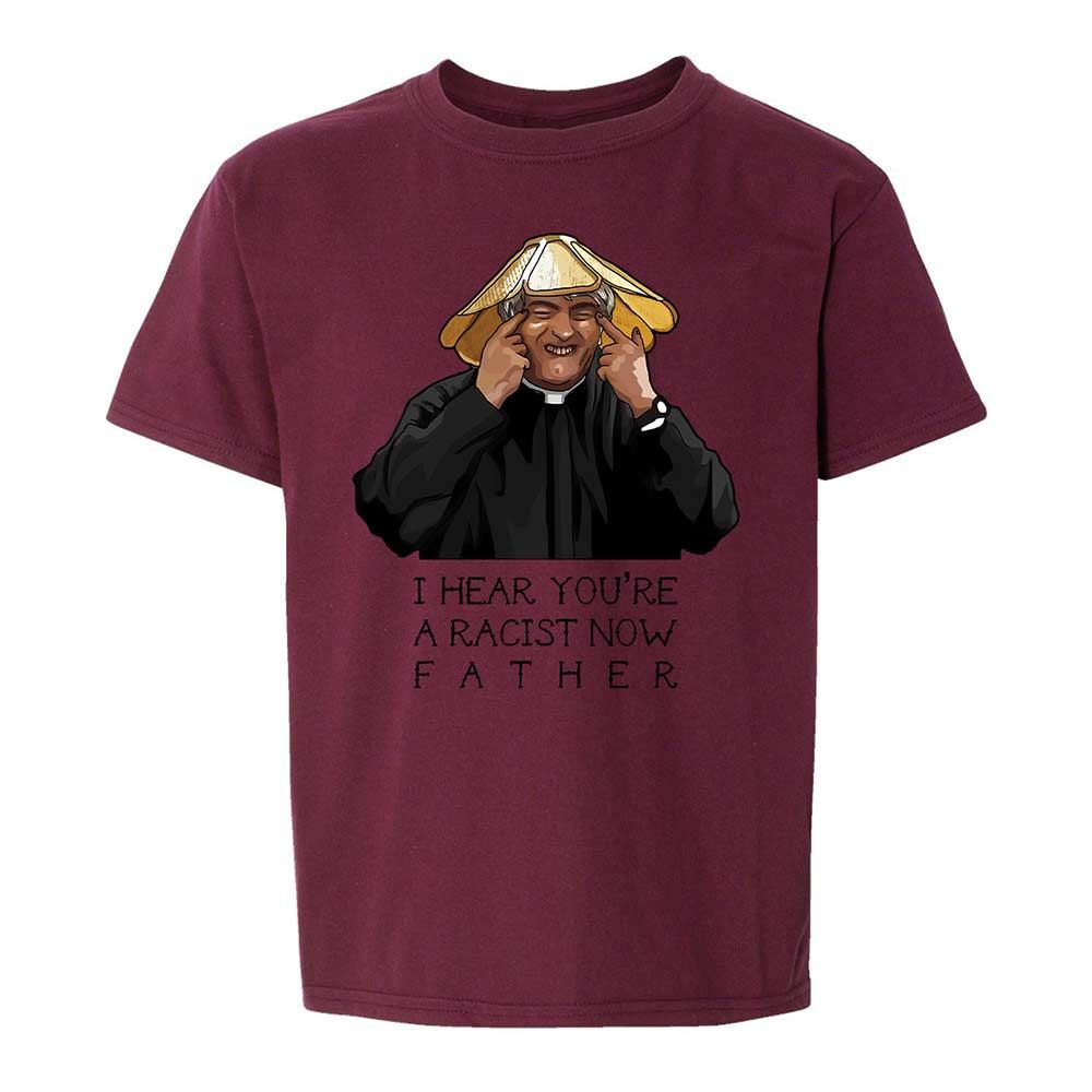 Kids T-Shirt - B1ZVV5FL - Maroon - 19