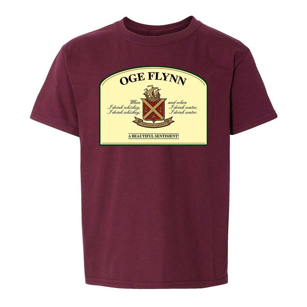 When I drink whiskey, when I drink water - Maroon - 19