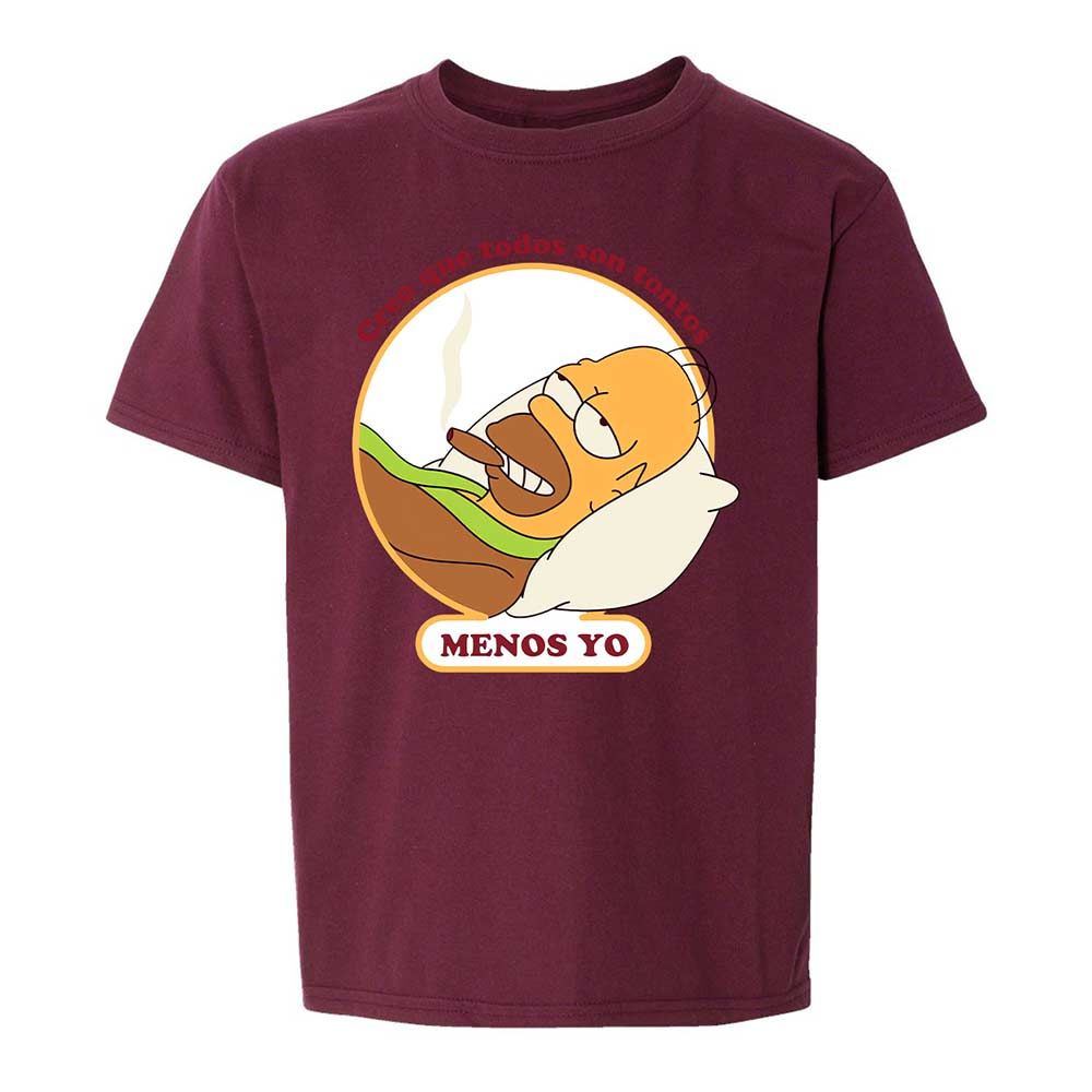 Everyone's stupid except me - Maroon - 19
