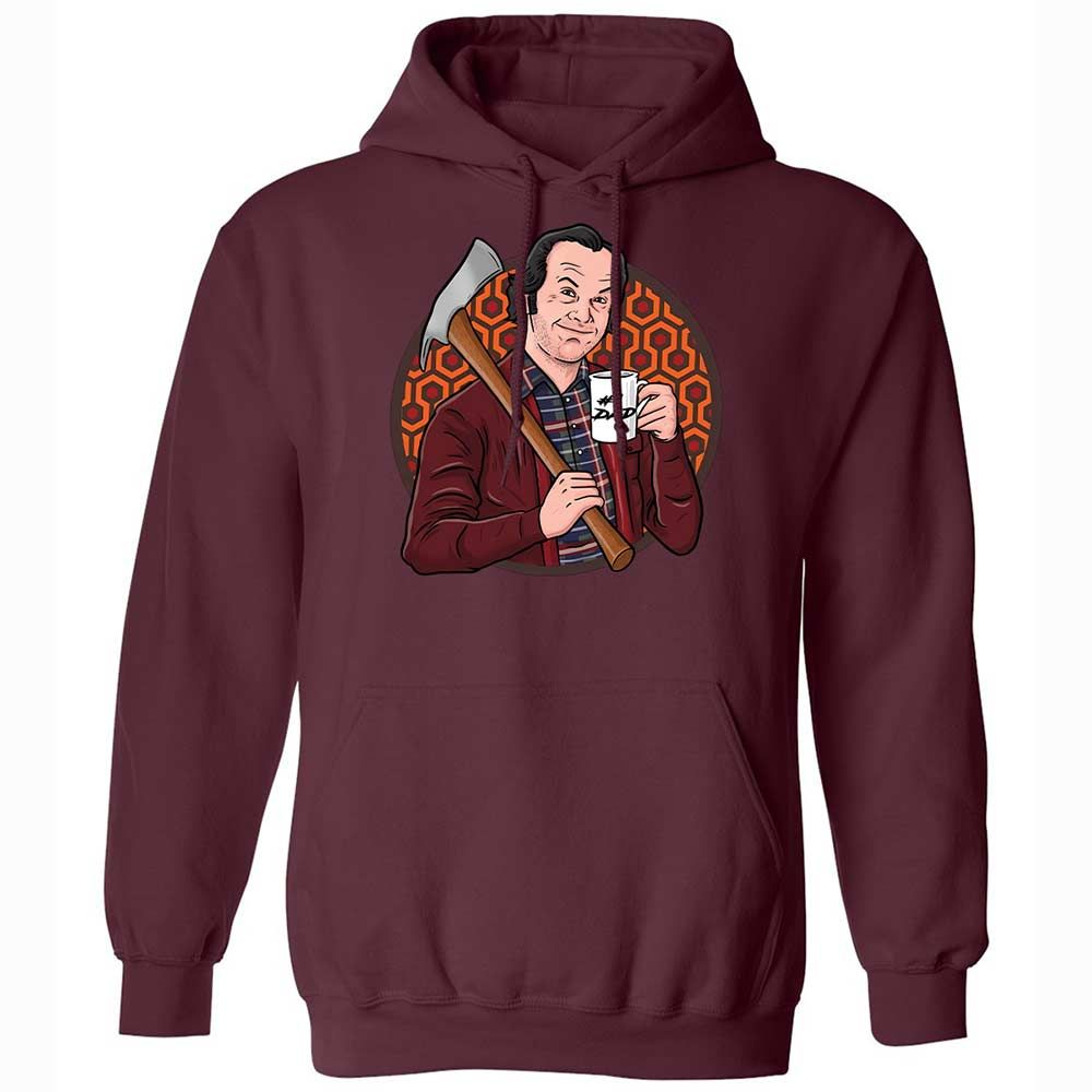 Classic Unisex Hoodie - SZXHZ469 - Maroon - 19