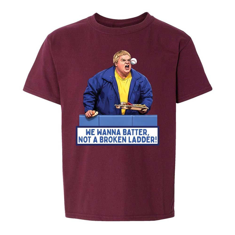 Kids T-Shirt - 9T5AAX5R - Maroon - 19