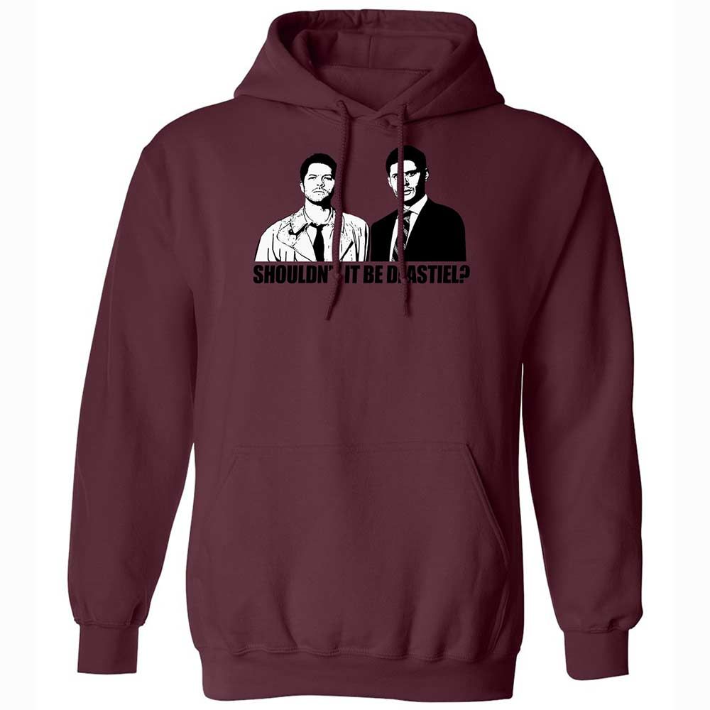 Classic Unisex Hoodie - LCV6AV73 - Maroon - 19