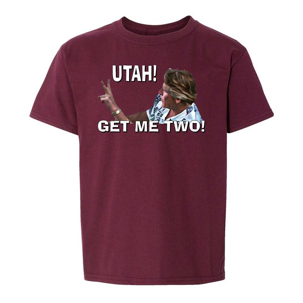 Kids T-Shirt - 67L45HD1 - Maroon - 19