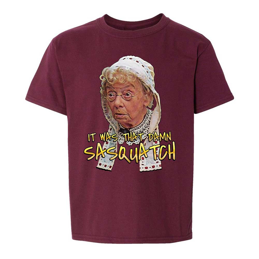Kids T-Shirt - XACKMQTJ - Maroon - 19