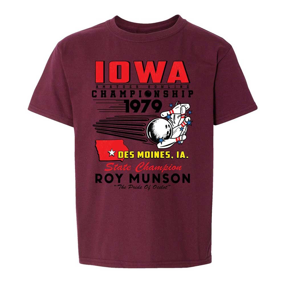 Kids T-Shirt - V418WSJ8 - Maroon - 19