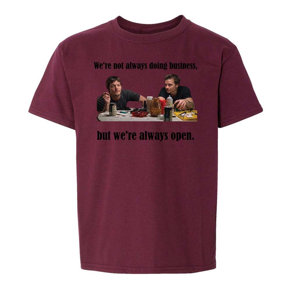 Kids T-Shirt - 9UCSXH6Q - Maroon - 19