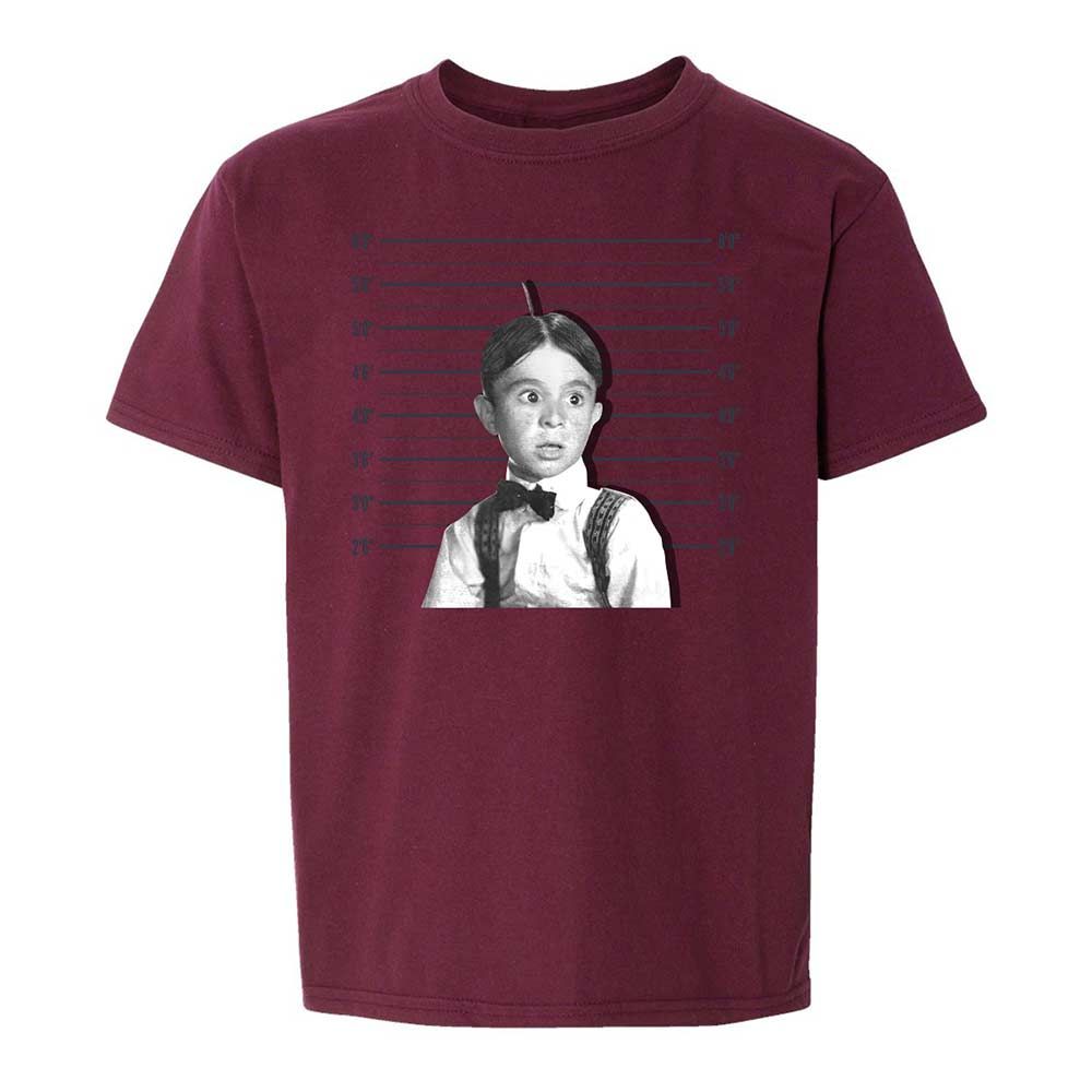Kids T-Shirt - 8SFV9BR3 - Maroon - 19