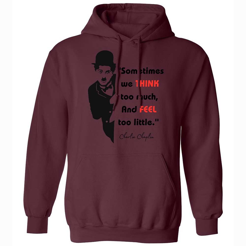 Sometimes we think too much - Maroon - 19