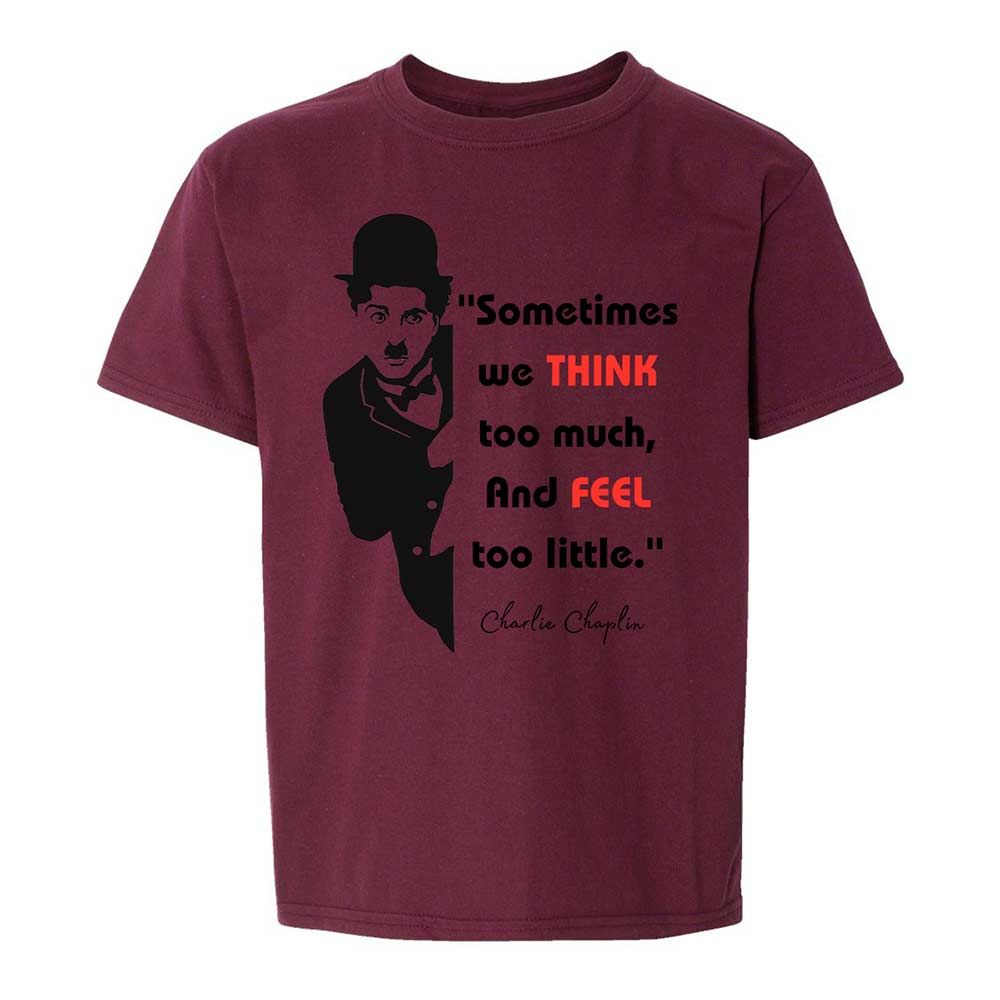 Sometimes we think too much - Maroon - 19