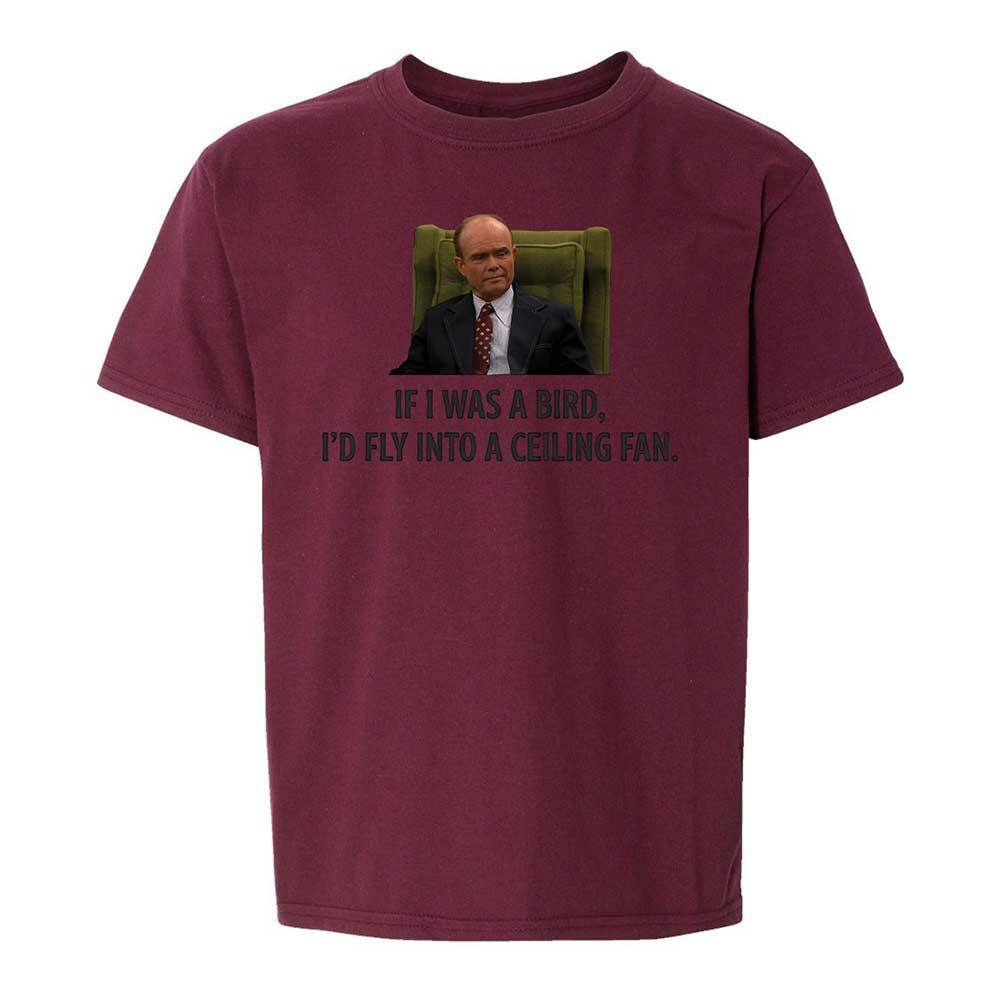 Kids T-Shirt - 91G1LJKQ - Maroon - 19