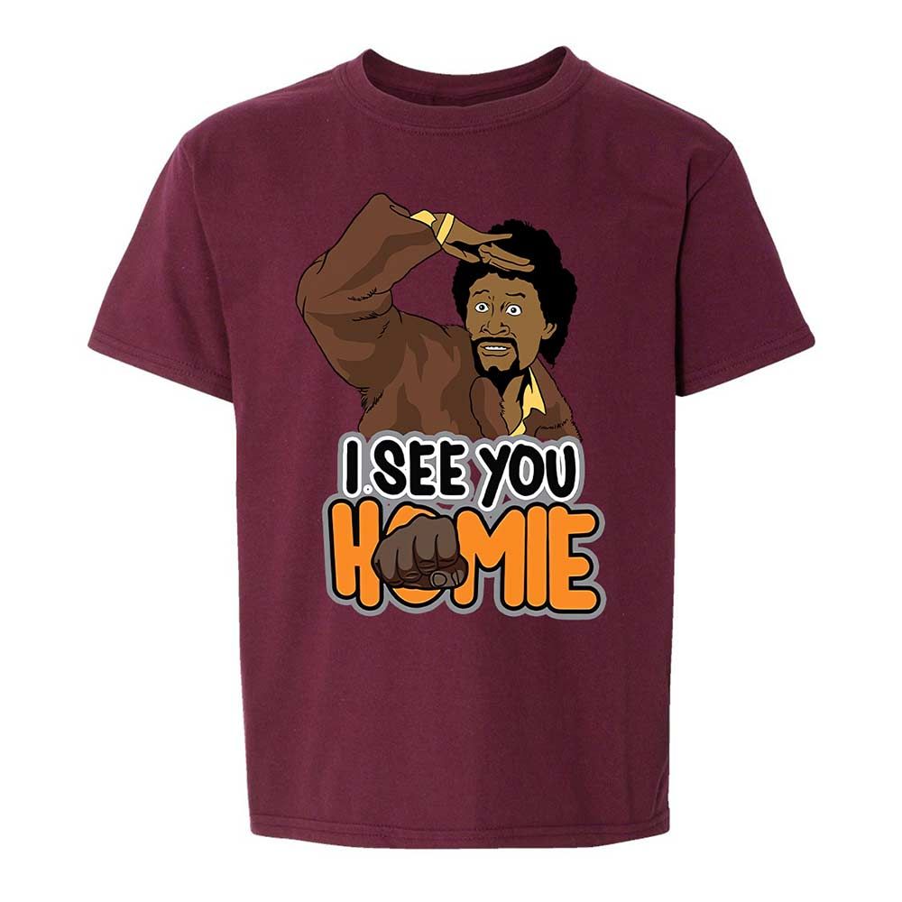 Kids T-Shirt - P2REWK3F - Maroon - 19