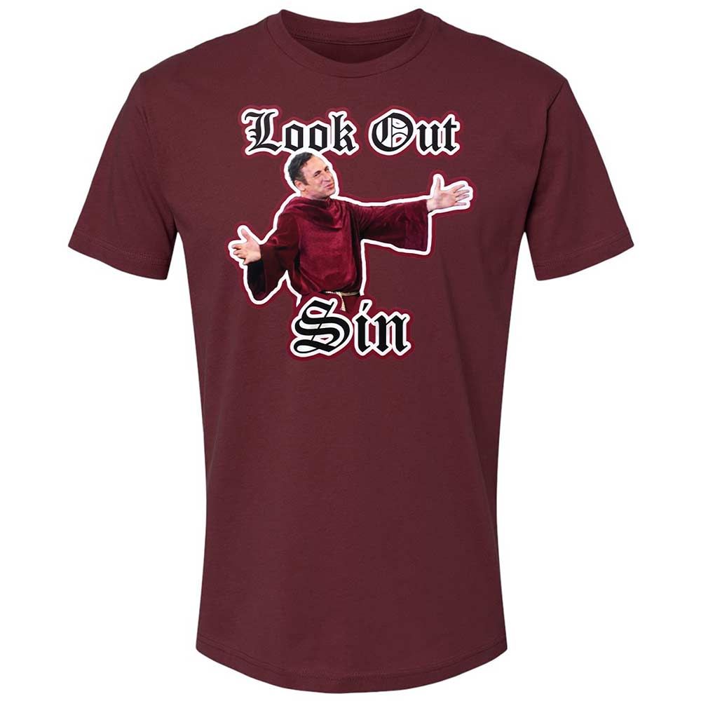 Premium Unisex T-Shirt - KAJRWTWD - Maroon - 19