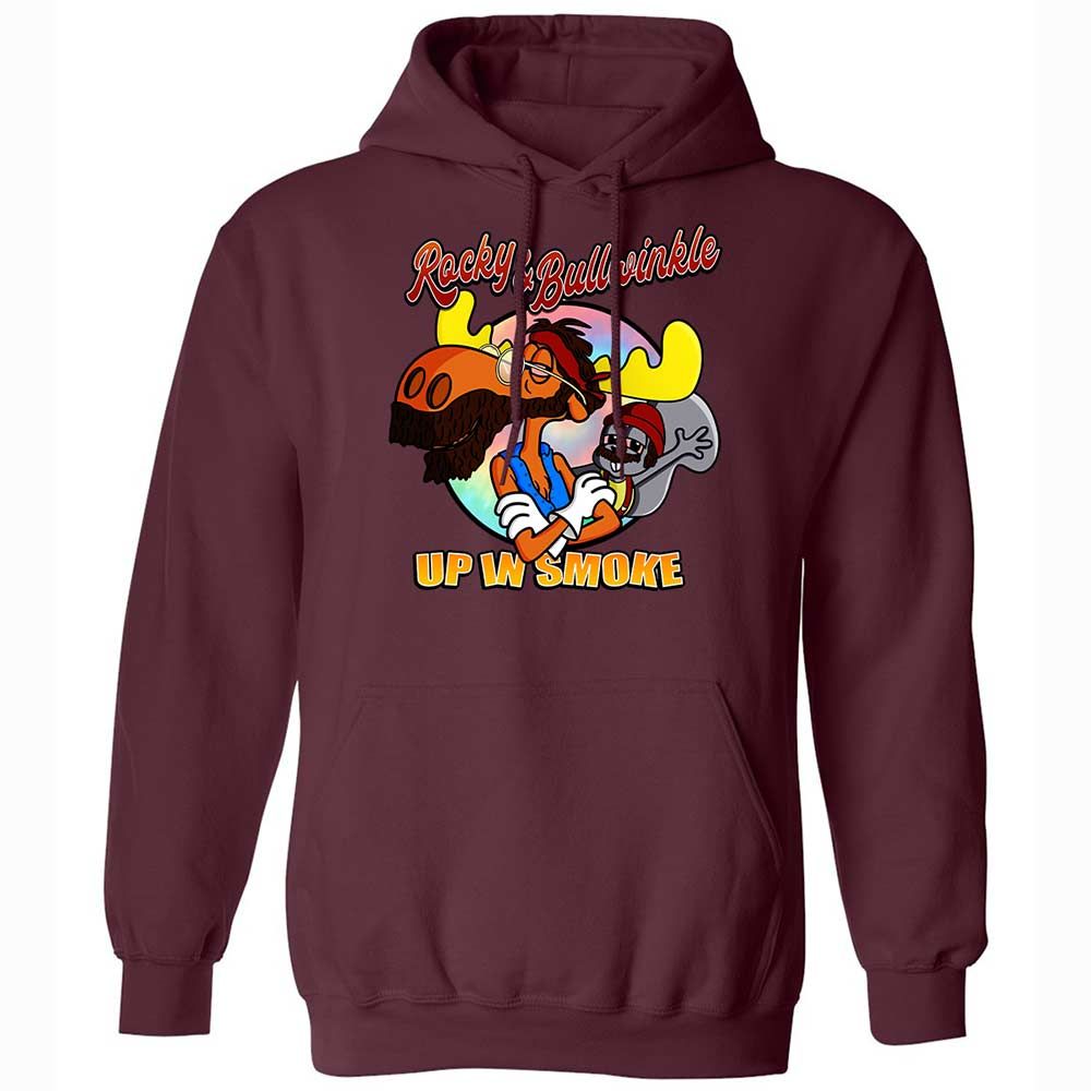Funny Up In Smoke - Maroon - 19