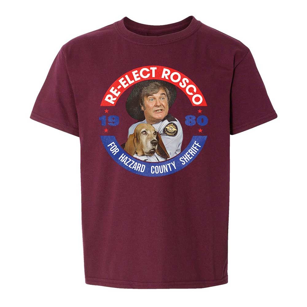 Kids T-Shirt - 8J1LBPD4 - Maroon - 19