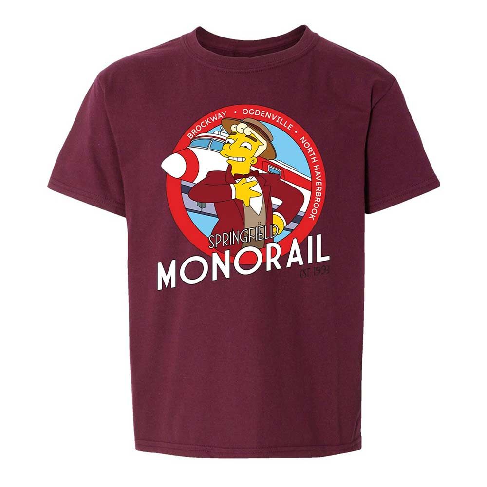 Springfield Monorail - Maroon - 19