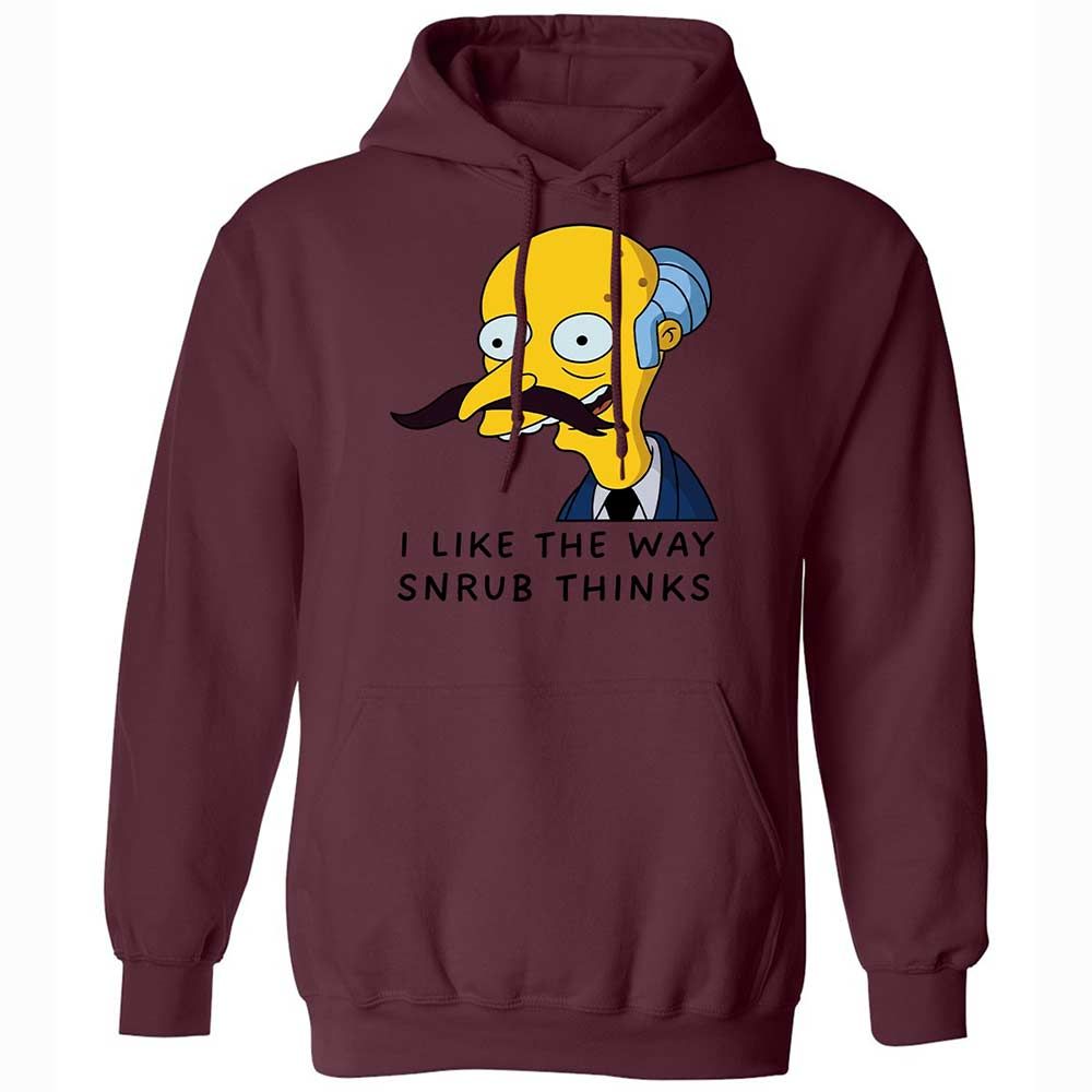 I Like the Way Snrub Thinks - Maroon - 19