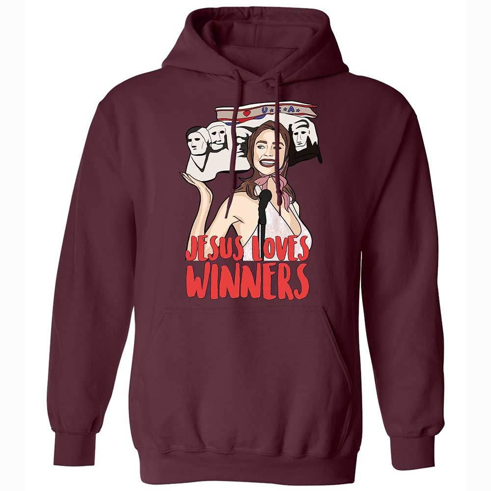 He Loves Winners - Maroon - 19