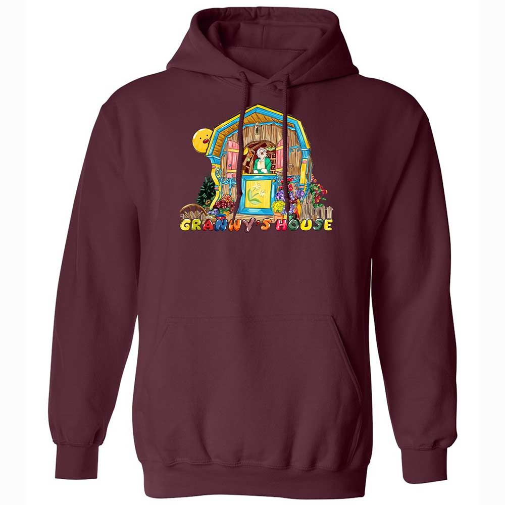Granny Garbanzo Gardening Sunshine - Maroon - 19