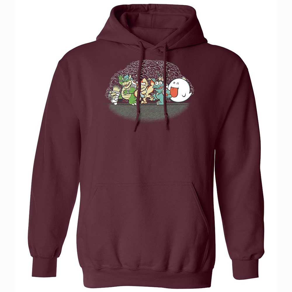 Classic Unisex Hoodie - 21VG8XA3 - Maroon - 19