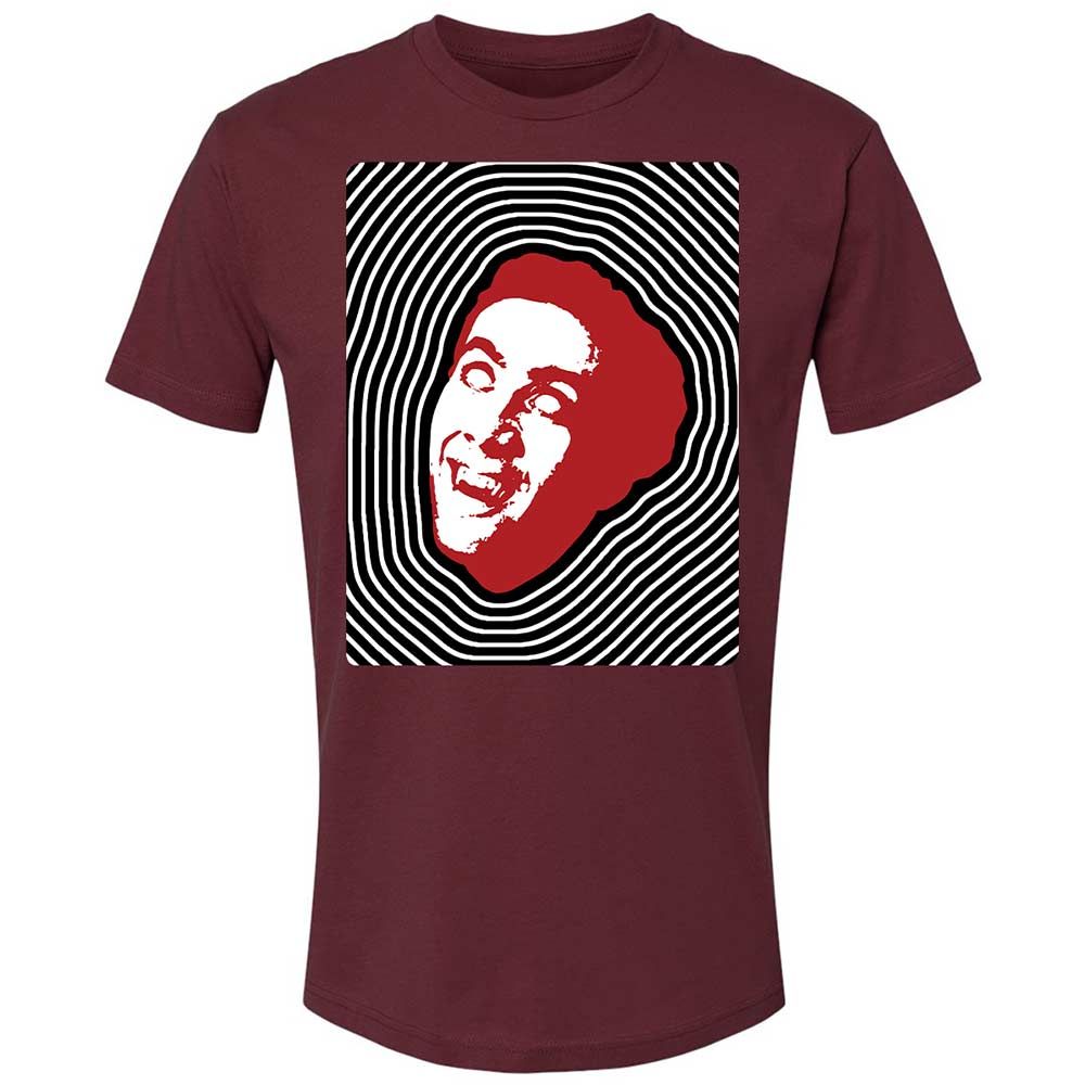 Psychedelic Nicolas Cage - Maroon - 19
