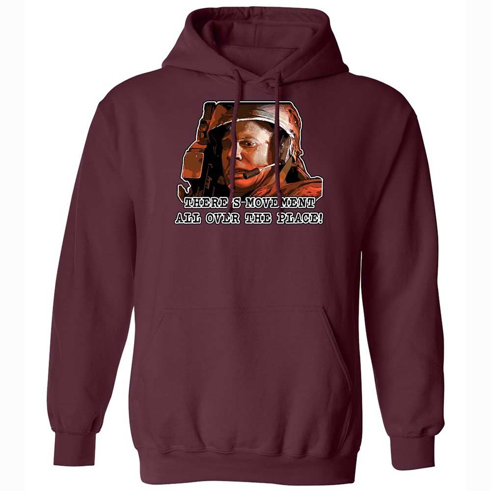 Classic Unisex Hoodie - VLRG6BWJ - Maroon - 19