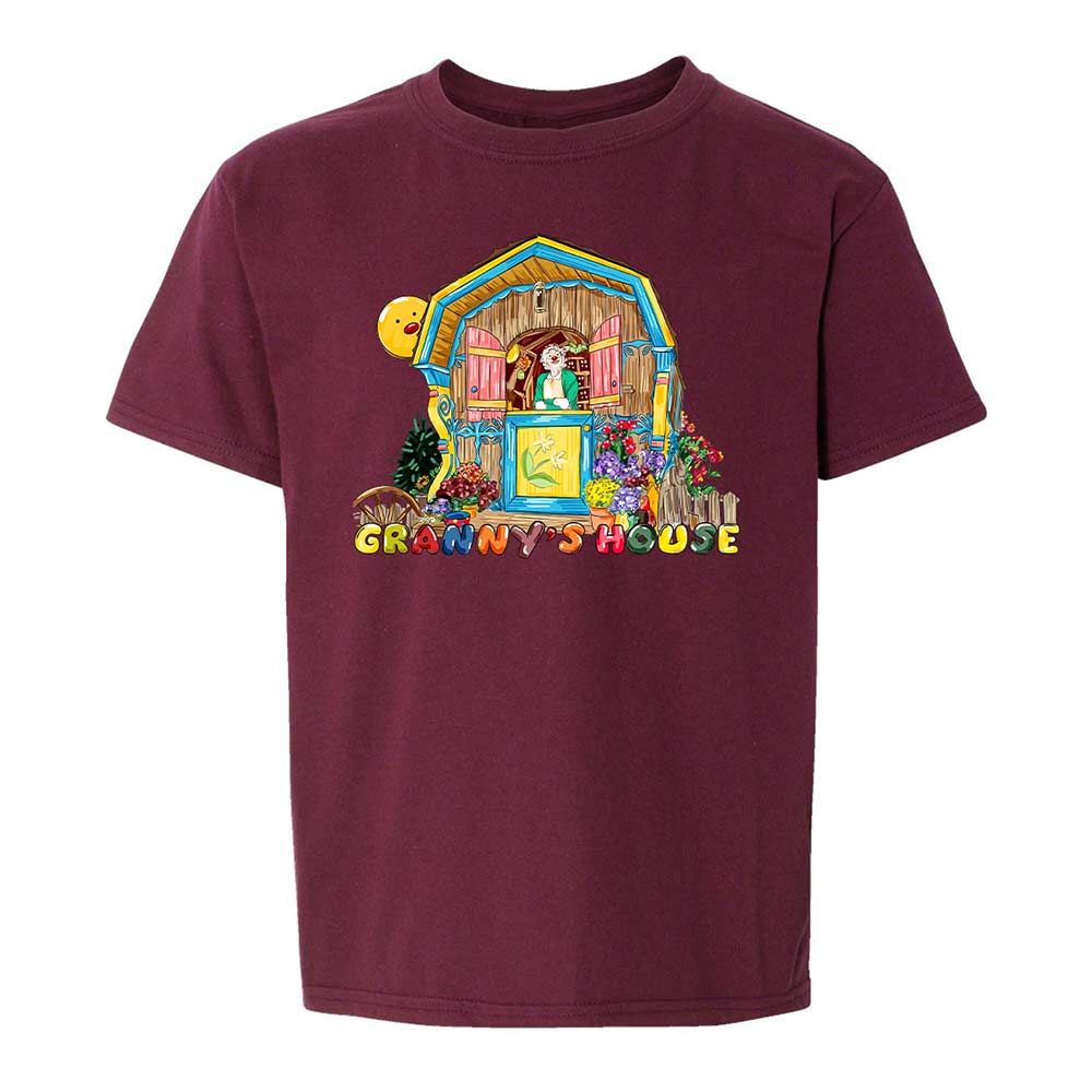 Granny Garbanzo Gardening Sunshine - Maroon - 19