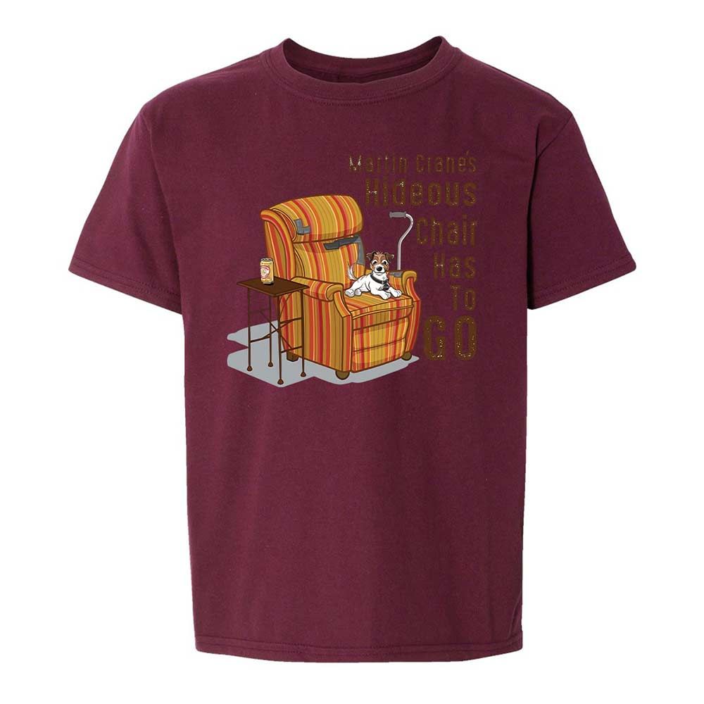 Martin Crane's Hideous Chair - Maroon - 19