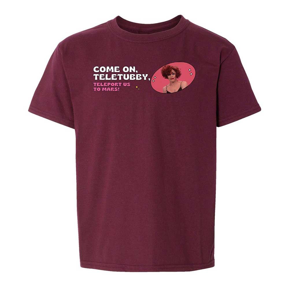 Kids T-Shirt - 43KNCCV9 - Maroon - 19